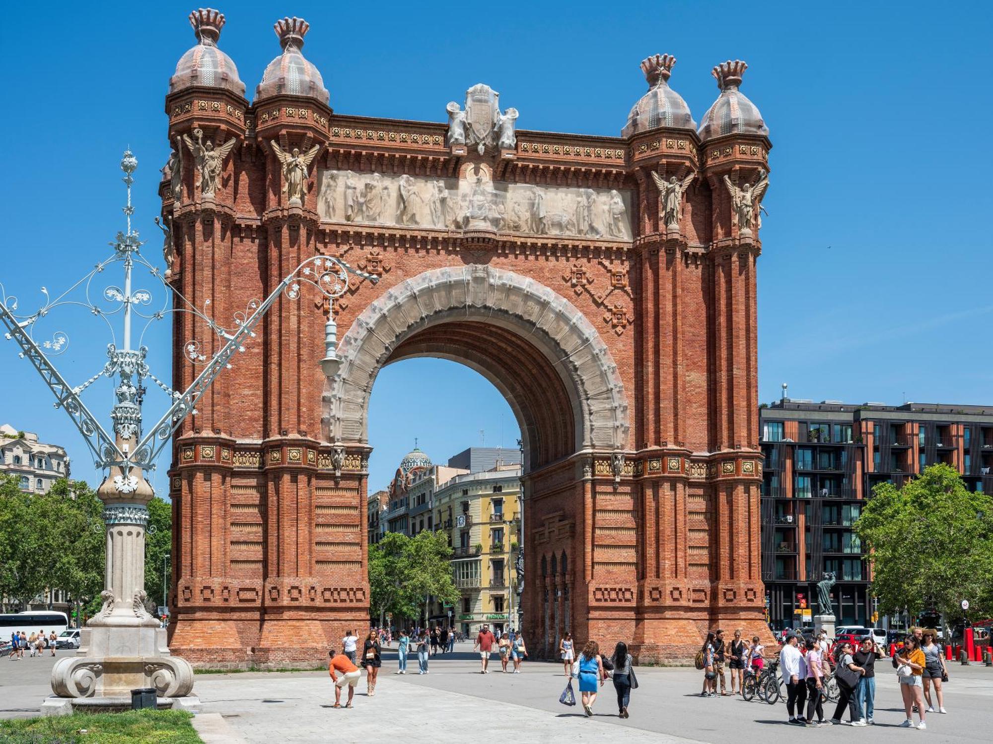 Aspasios Arc De Triomf Apartments Barcellona Esterno foto